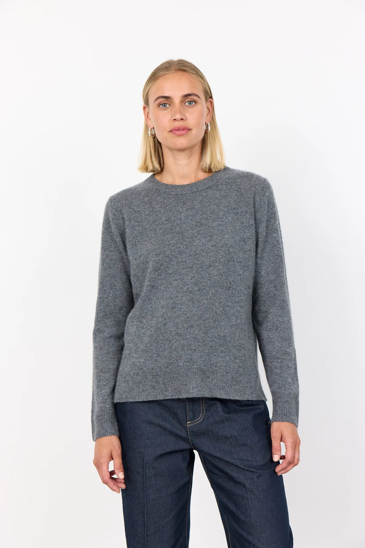 LR-ELOISE 2 Pullover Dark grey