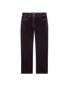 Luisa Cerano Velvet Baby Flare Pant