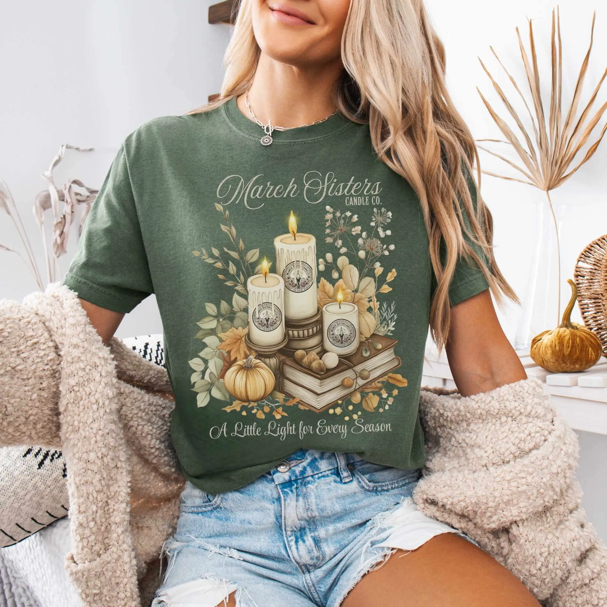 March Sisters Candle Co Little Women Shirt