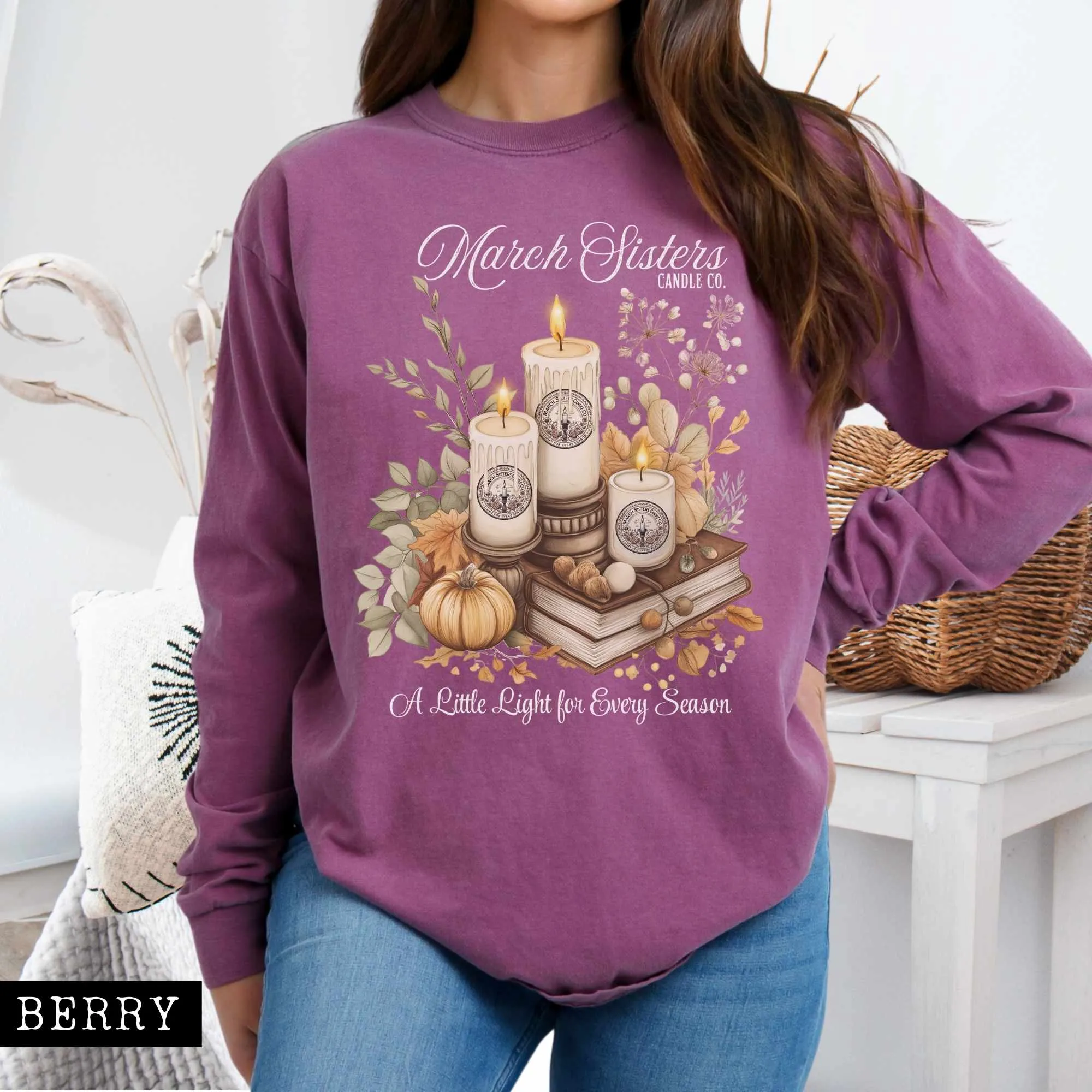 March Sisters Candle Co. Long Sleeved Shirt