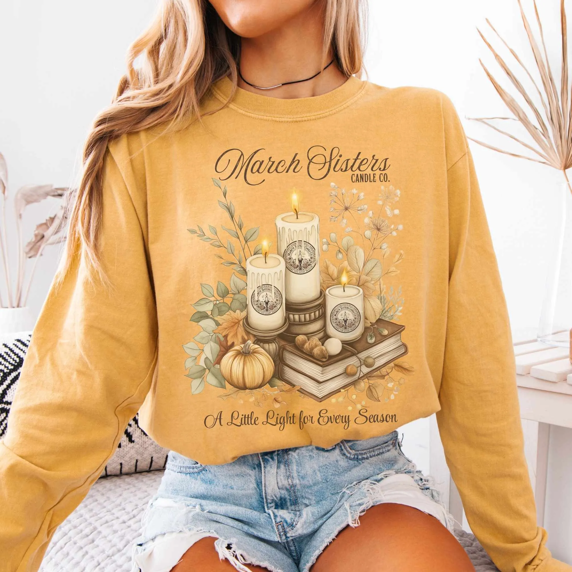 March Sisters Candle Co. Long Sleeved Shirt