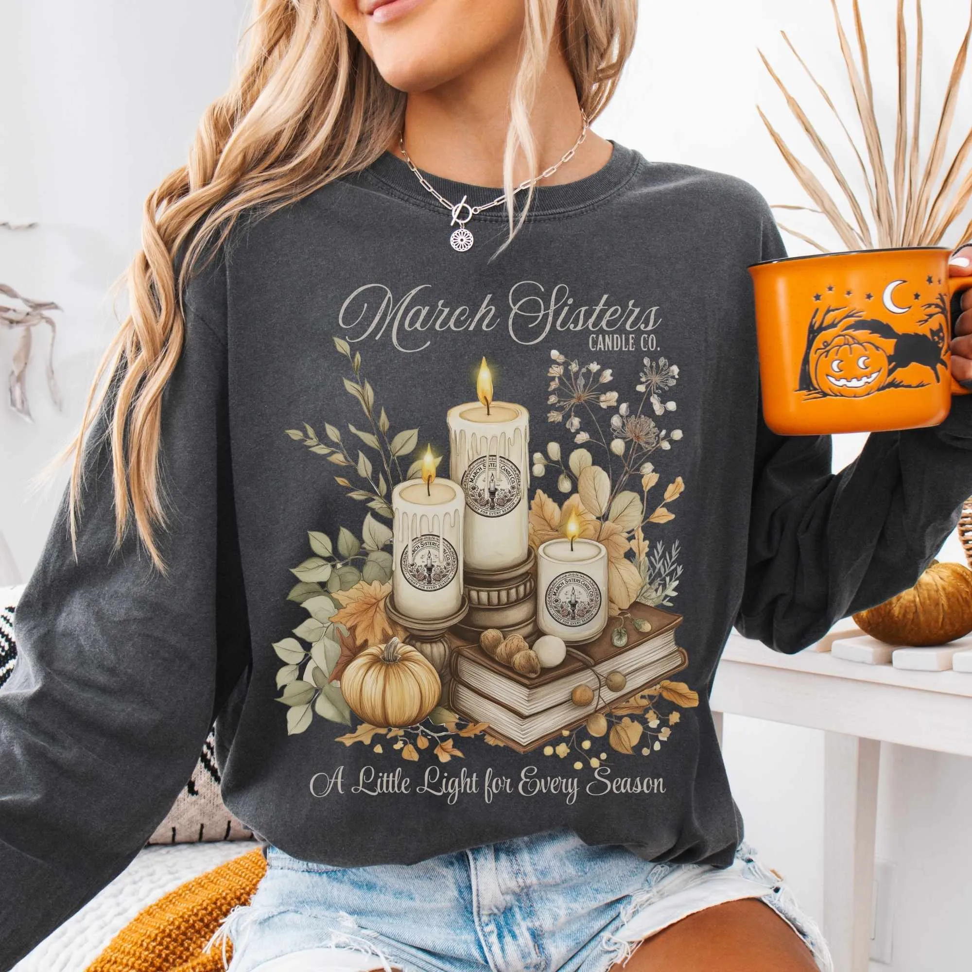 March Sisters Candle Co. Long Sleeved Shirt