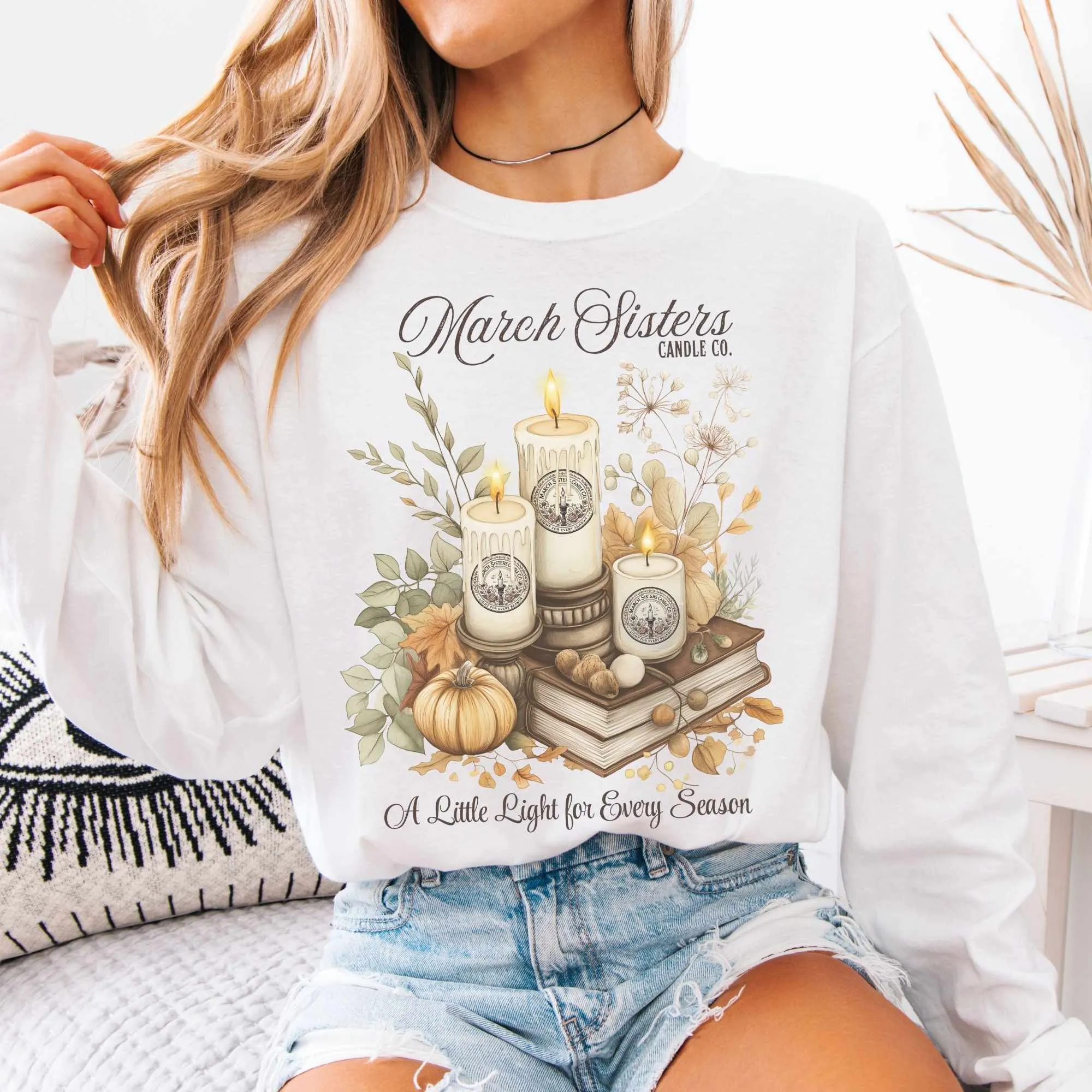 March Sisters Candle Co. Long Sleeved Shirt