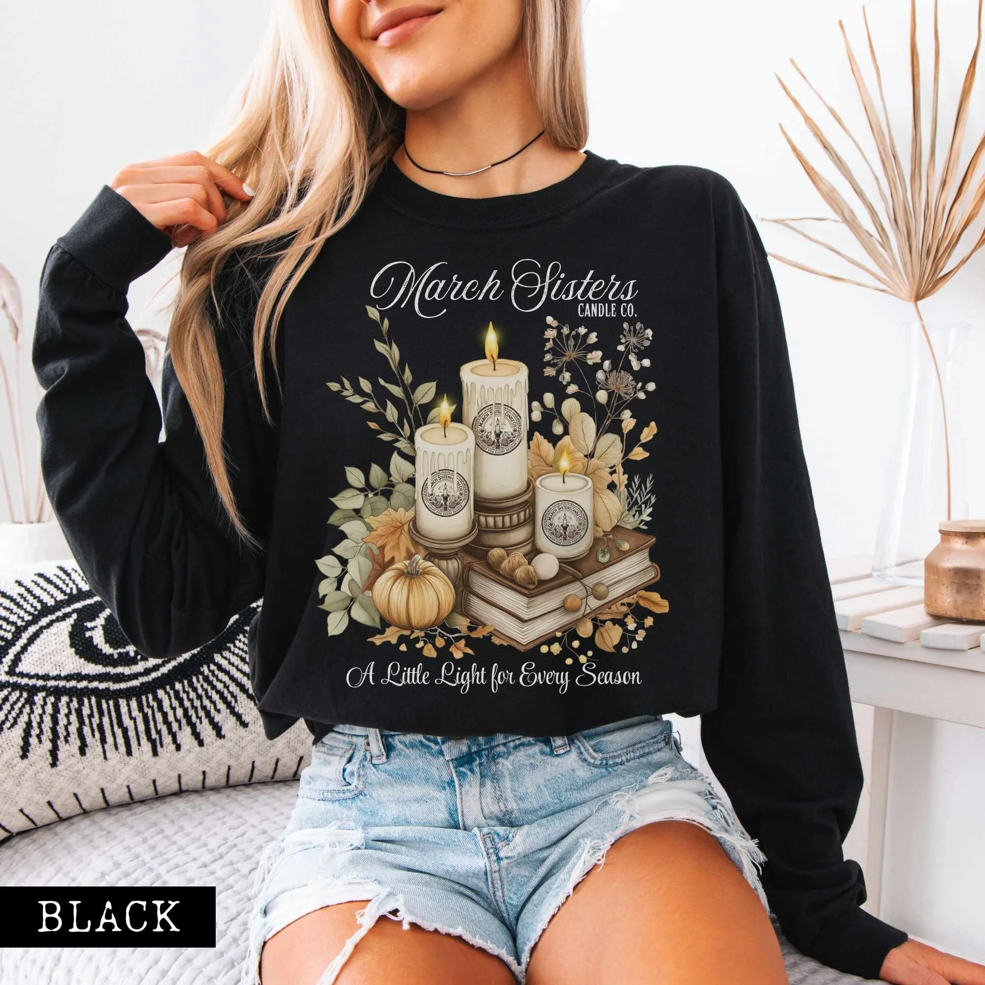 March Sisters Candle Co. Long Sleeved Shirt