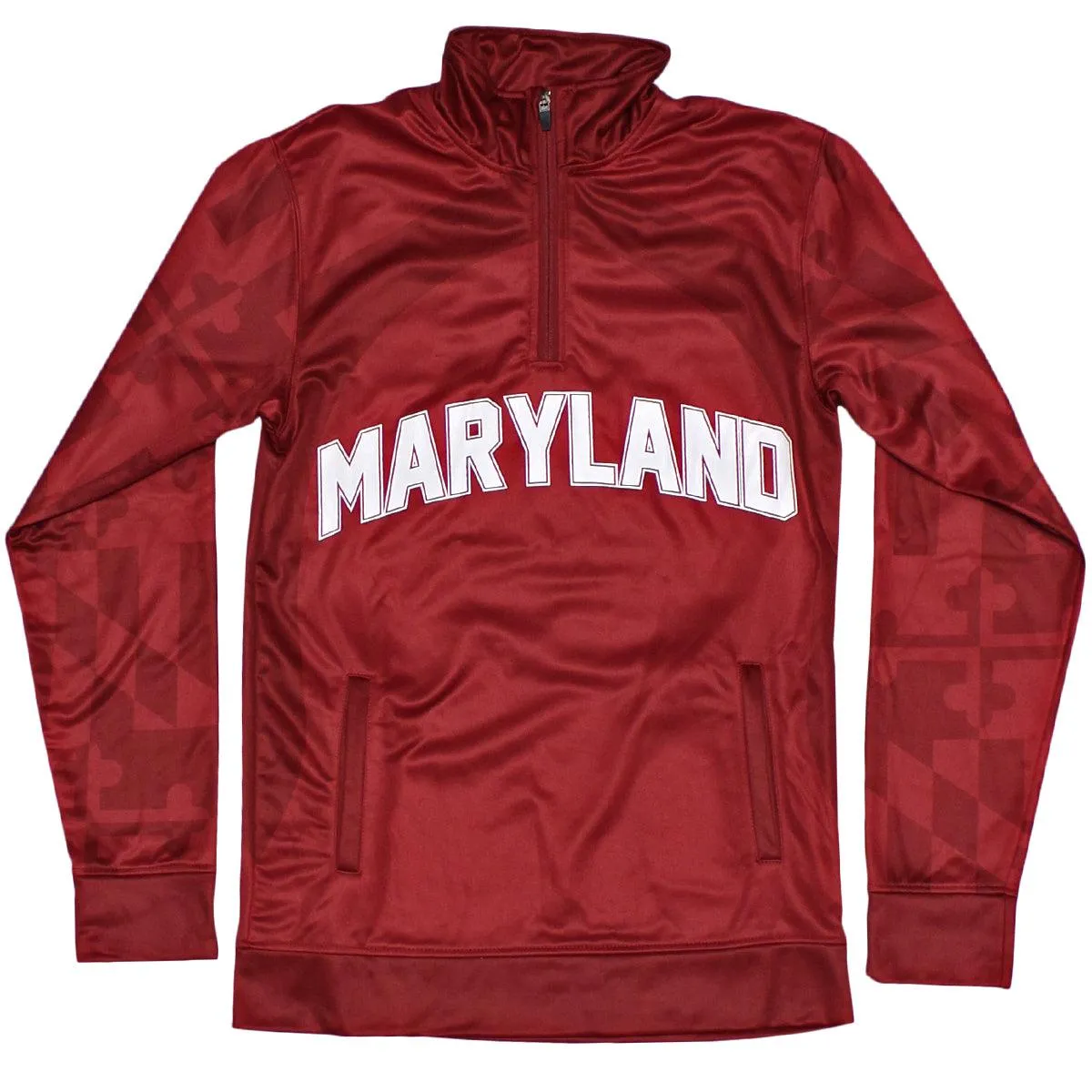 Maryland Flag Sleeve (Red Tone) / Pullover