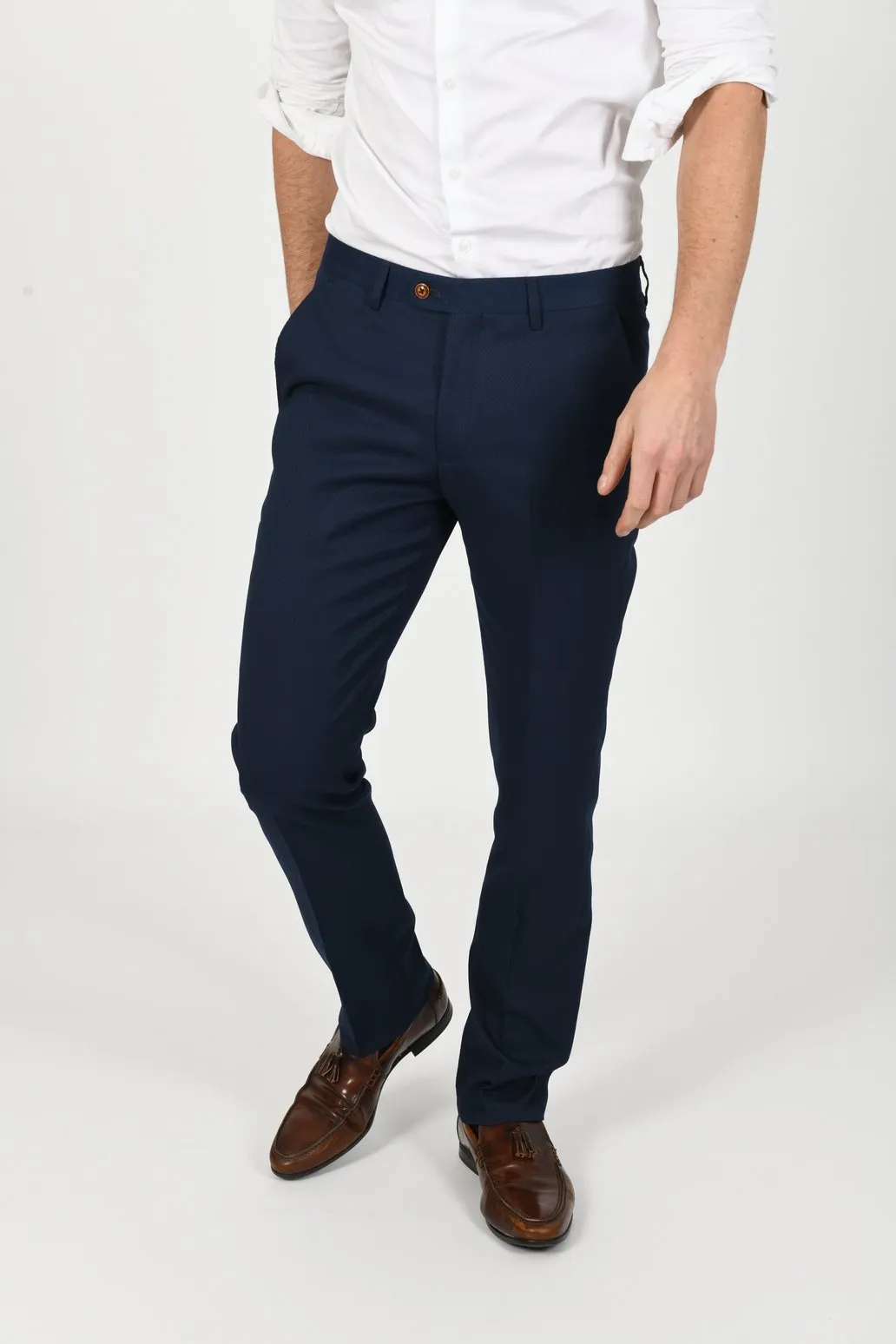 Max Royal Blue Wedding Trousers