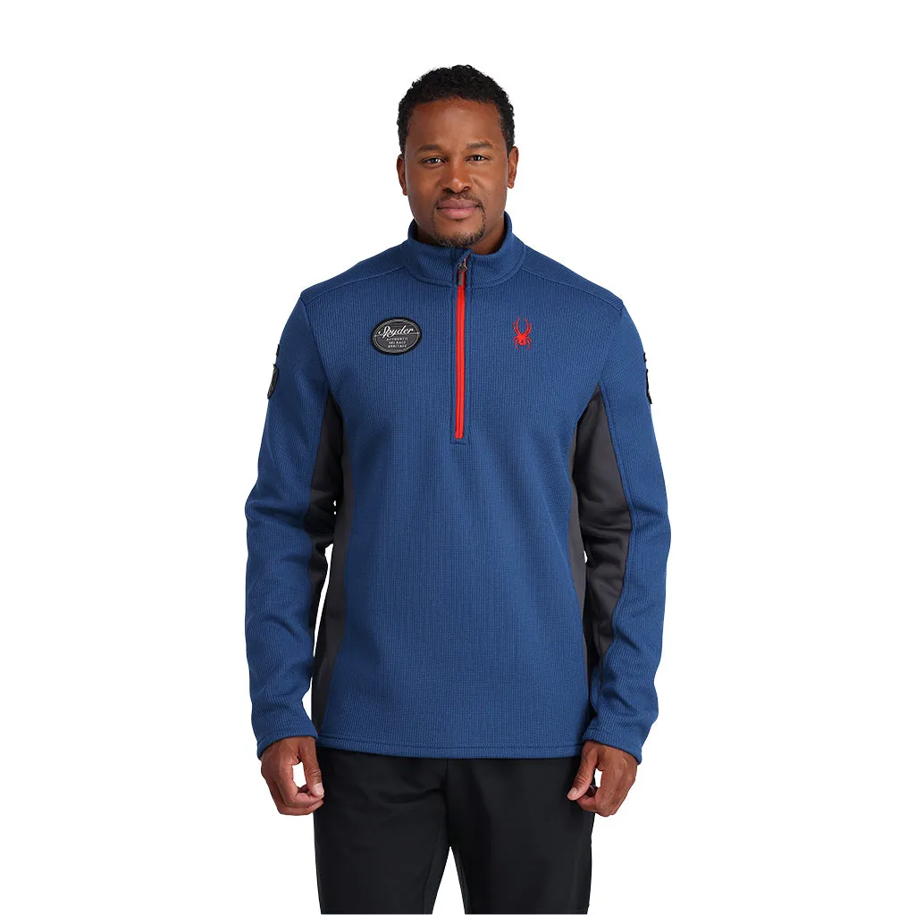 Mens Bandit Wengen Half Zip - Abyss Volcano (2022)