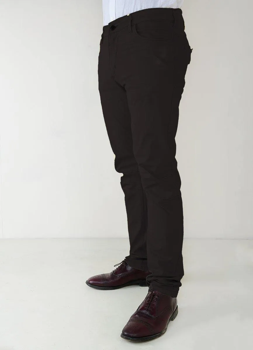 Men's Casual Slim Fit Cotton Trousers