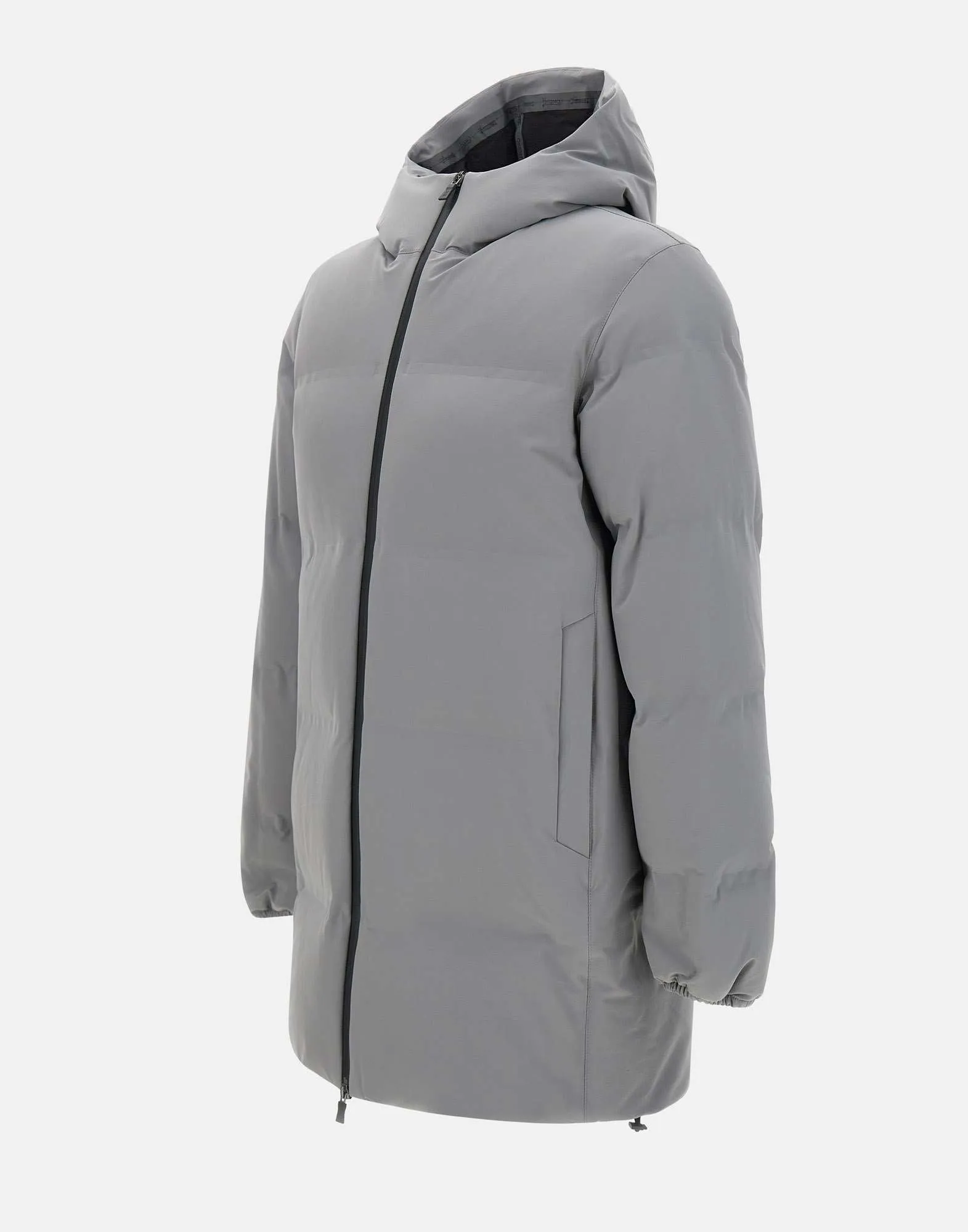 Men's Grey Waterproof Parka