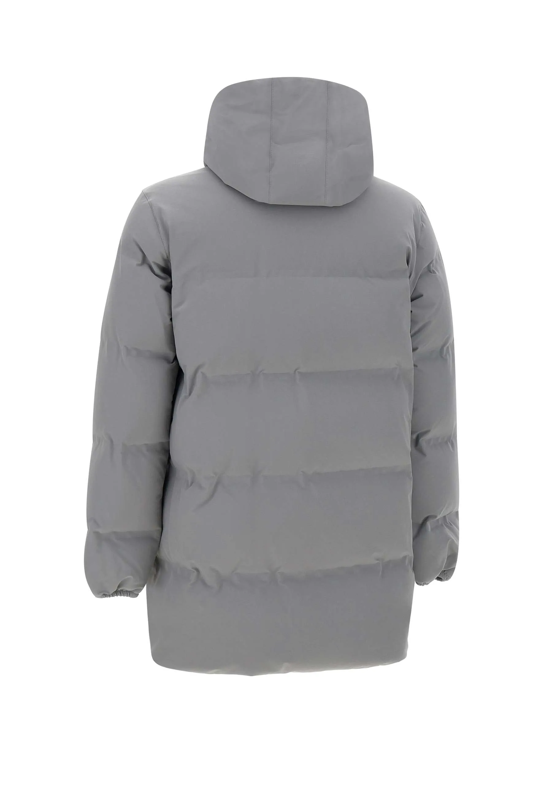 Men's Grey Waterproof Parka