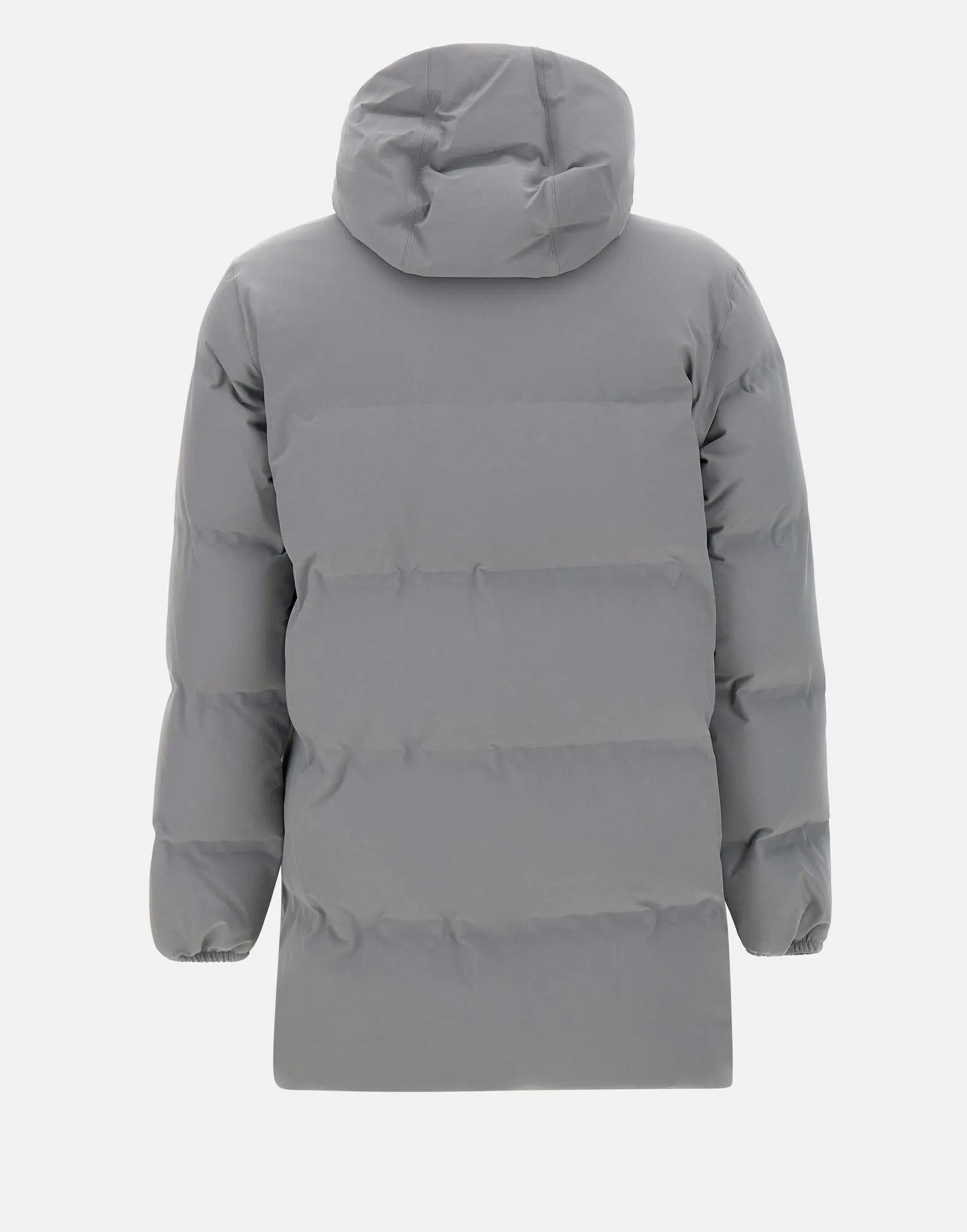 Men's Grey Waterproof Parka