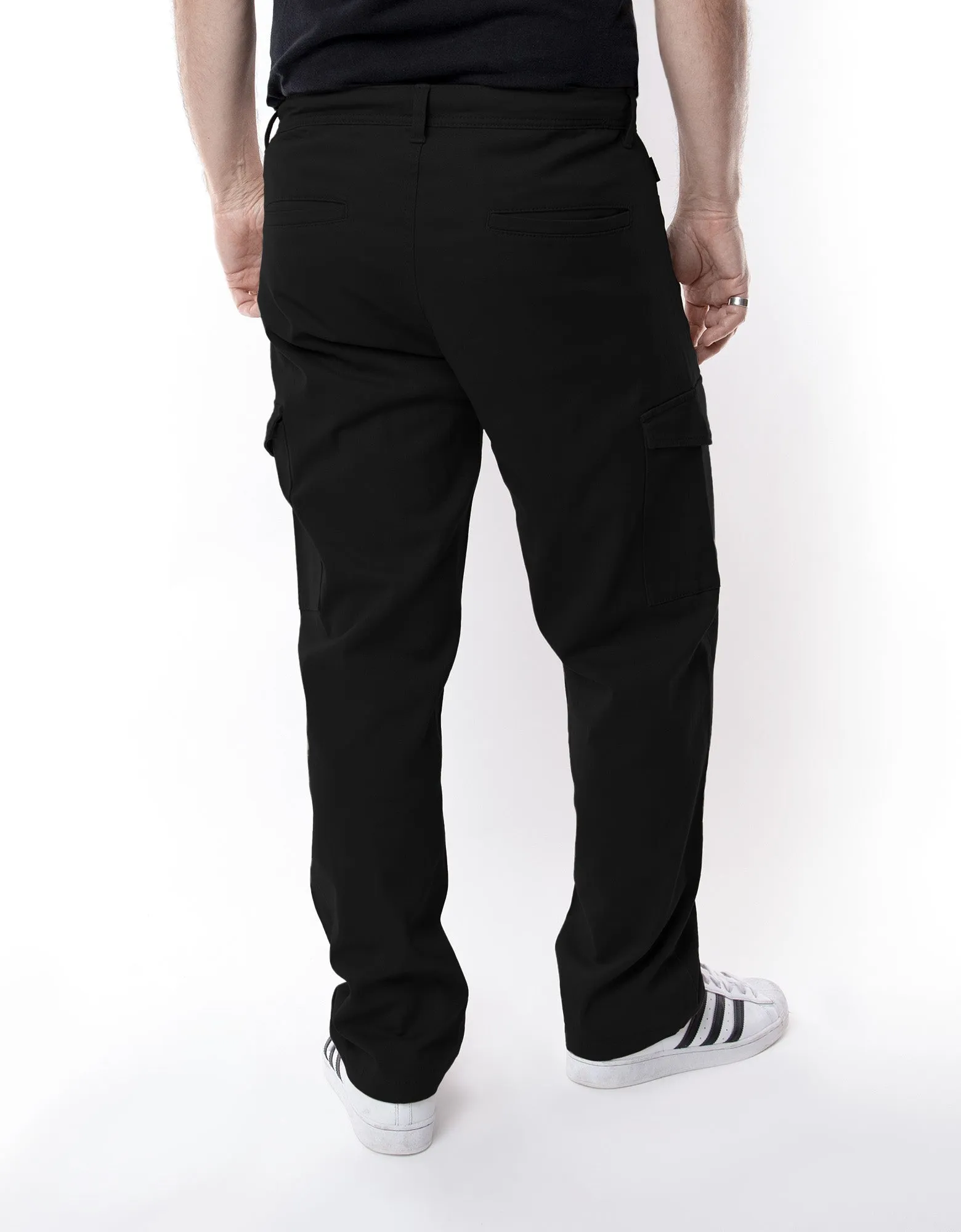 MEN'S TREY STRAIGHT FIT TWILL CARGO PANTS