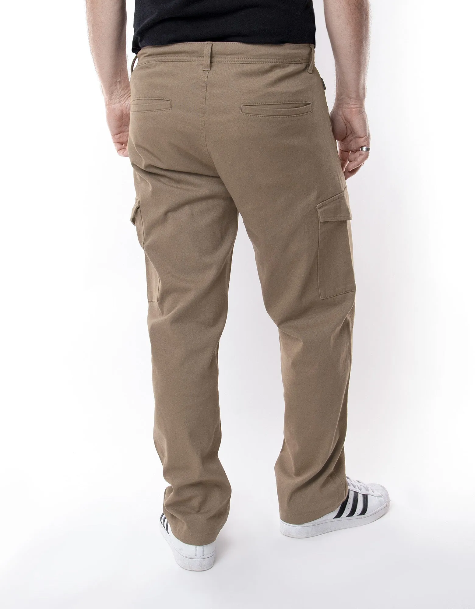 MEN'S TREY STRAIGHT FIT TWILL CARGO PANTS