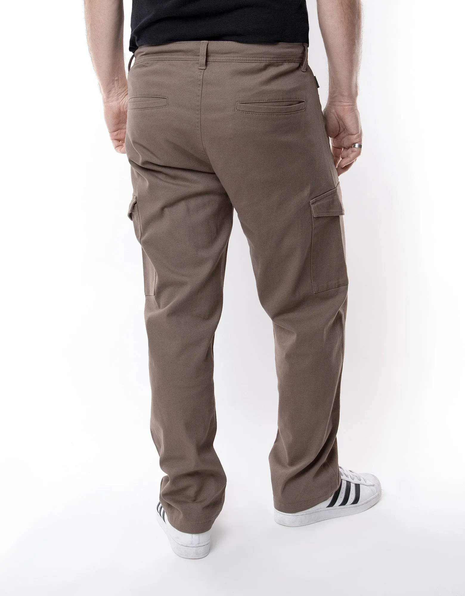 MEN'S TREY STRAIGHT FIT TWILL CARGO PANTS