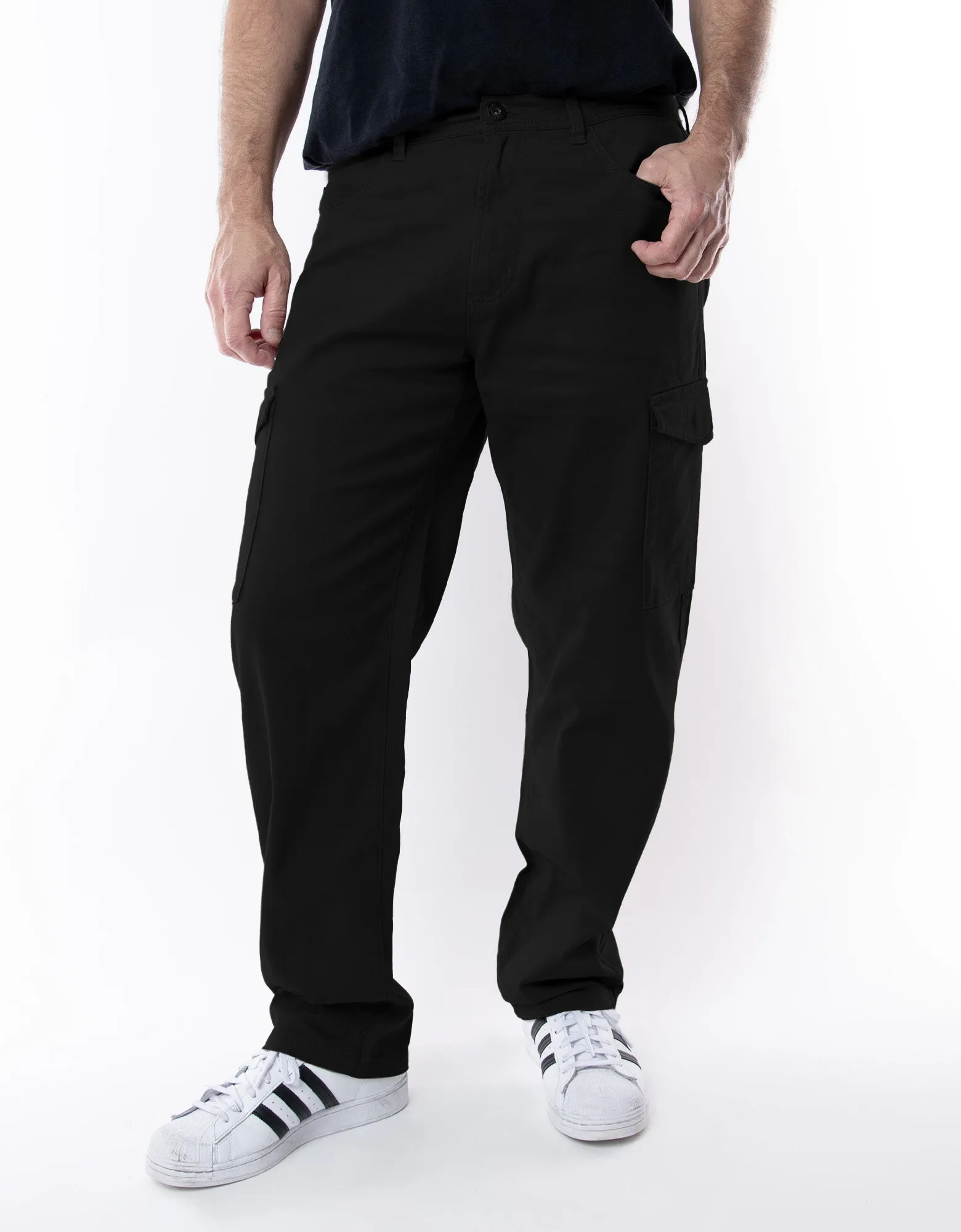 MEN'S TREY STRAIGHT FIT TWILL CARGO PANTS