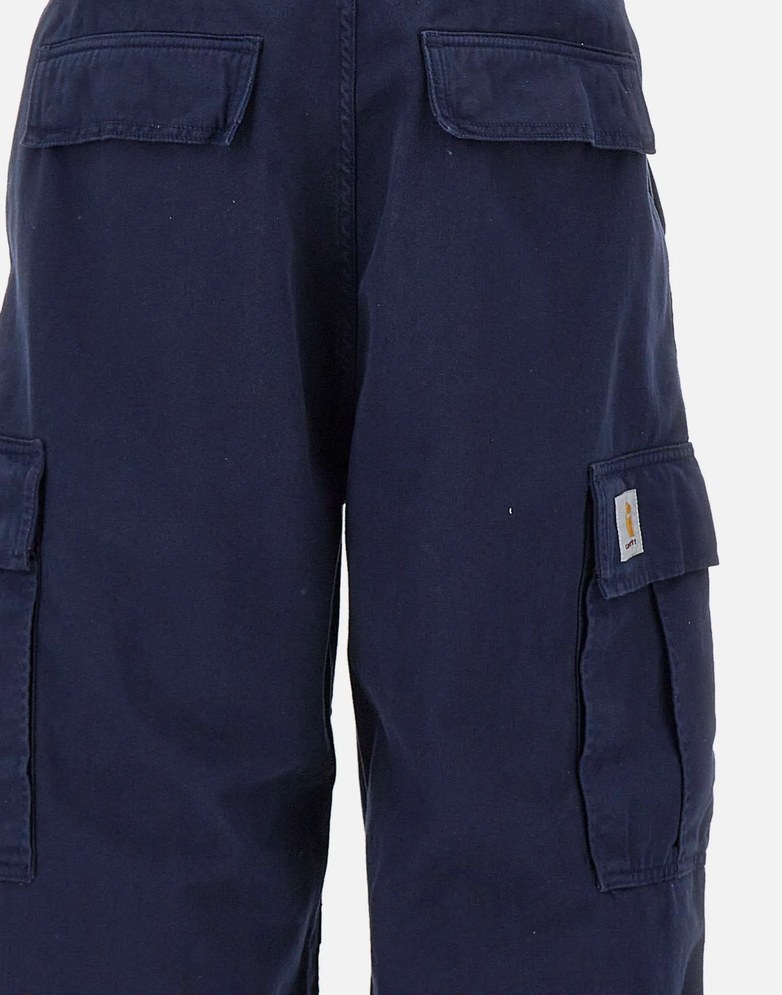 Midnight Blue Organic Cotton Cargo Pants