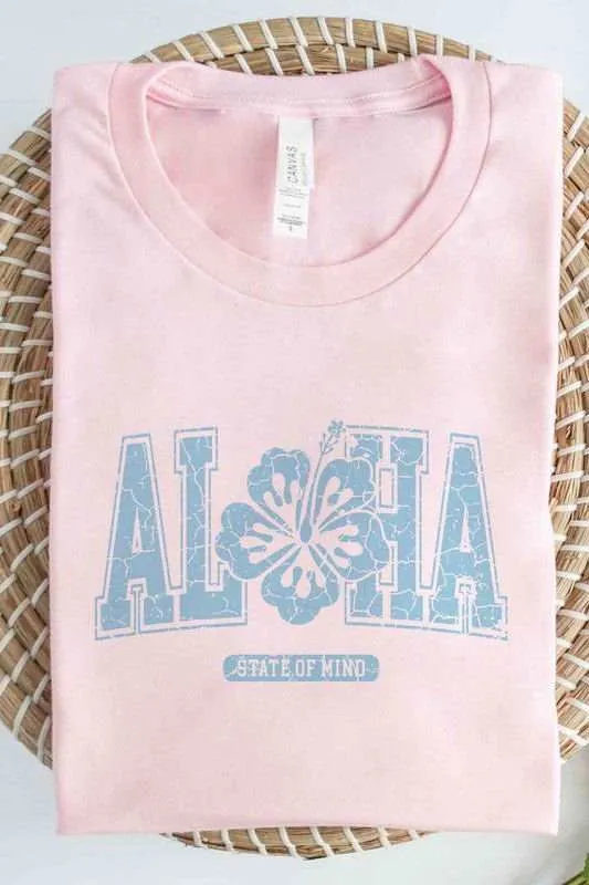 MIND HAWAII GRAPHIC Plus Size Tee - Aloha State of Mind