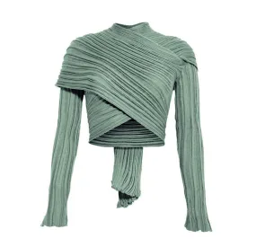 Mint | Wrap Cardigan