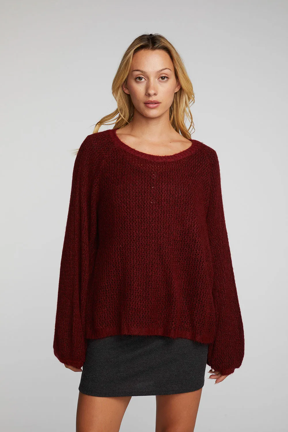 Mohair Sweater Knit Belle Pullover