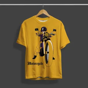 Motorcycle All Over Printed T-Shirt