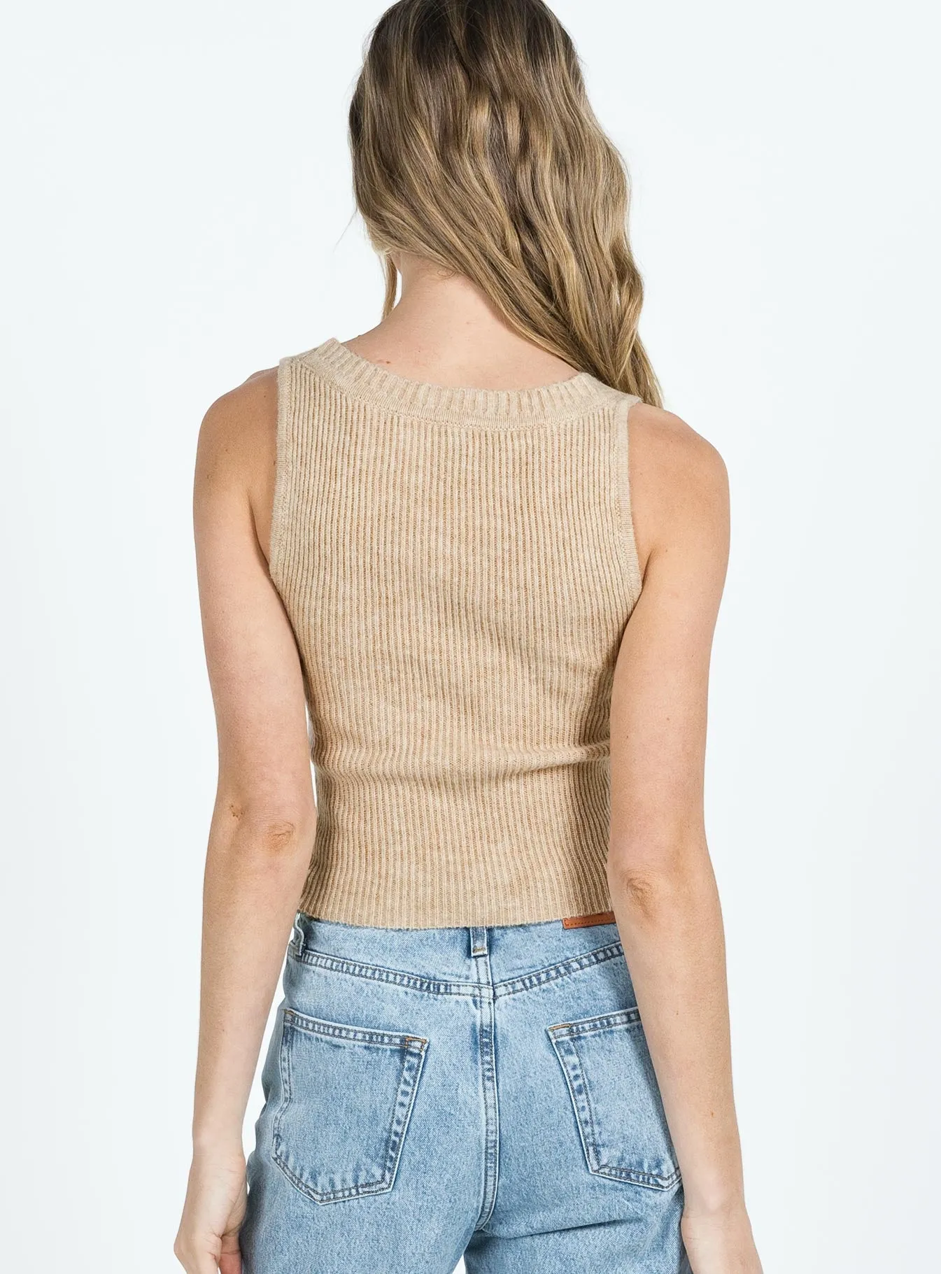 Nataria Two-Piece Cardigan Oat