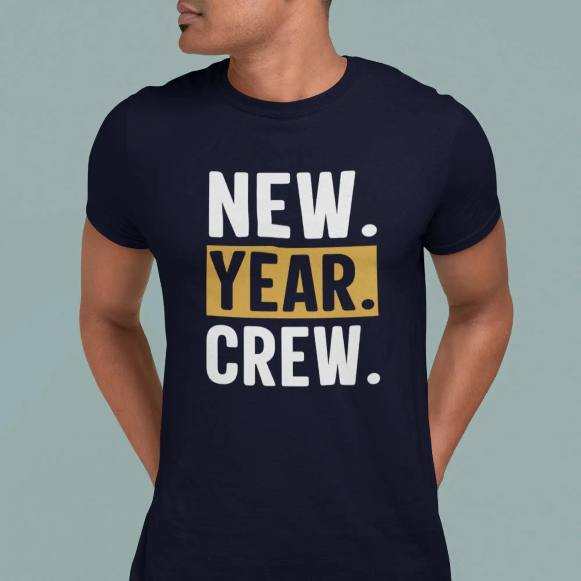 New Year Crew Round Neck Half Sleeve Classic T-Shirt