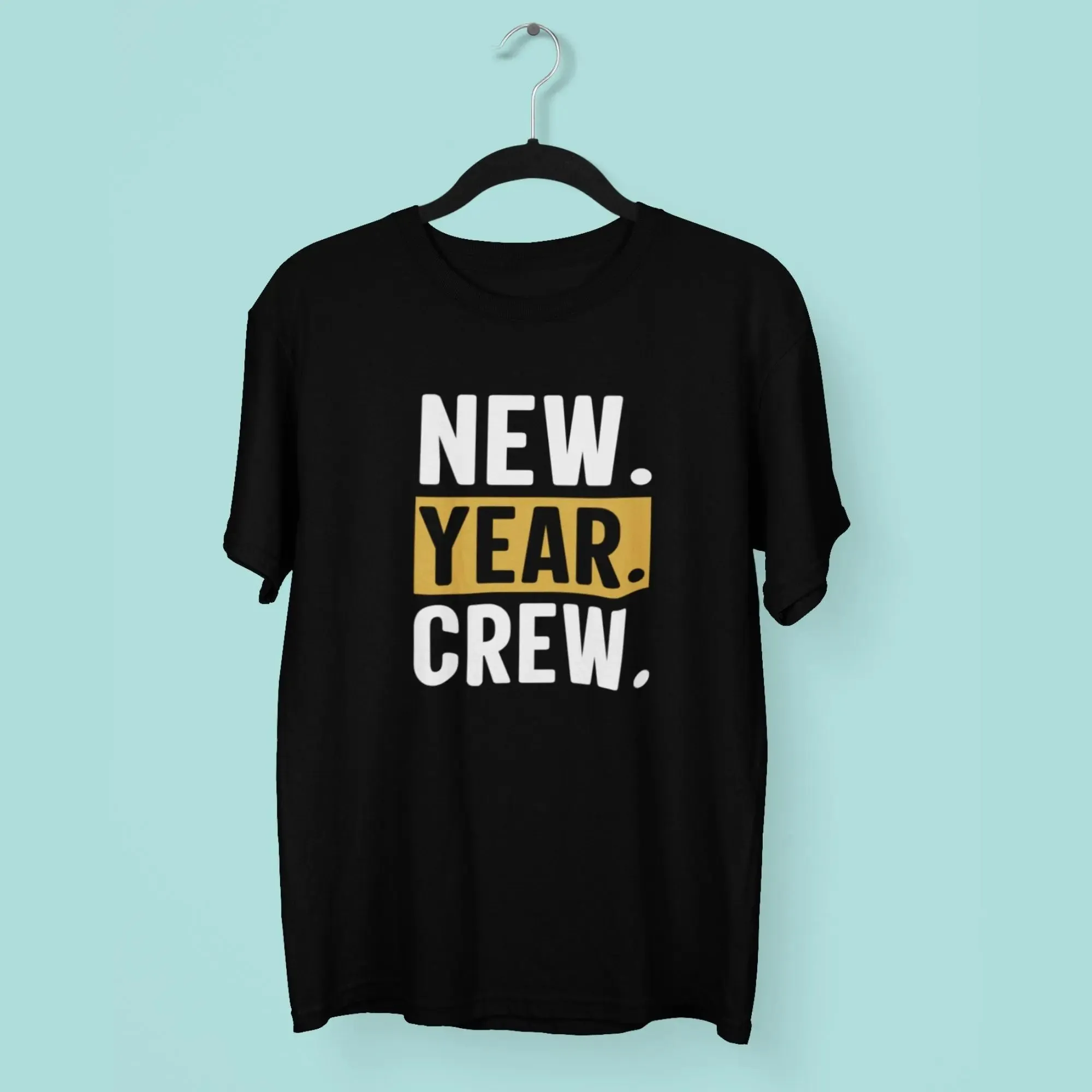 New Year Crew Round Neck Half Sleeve Classic T-Shirt