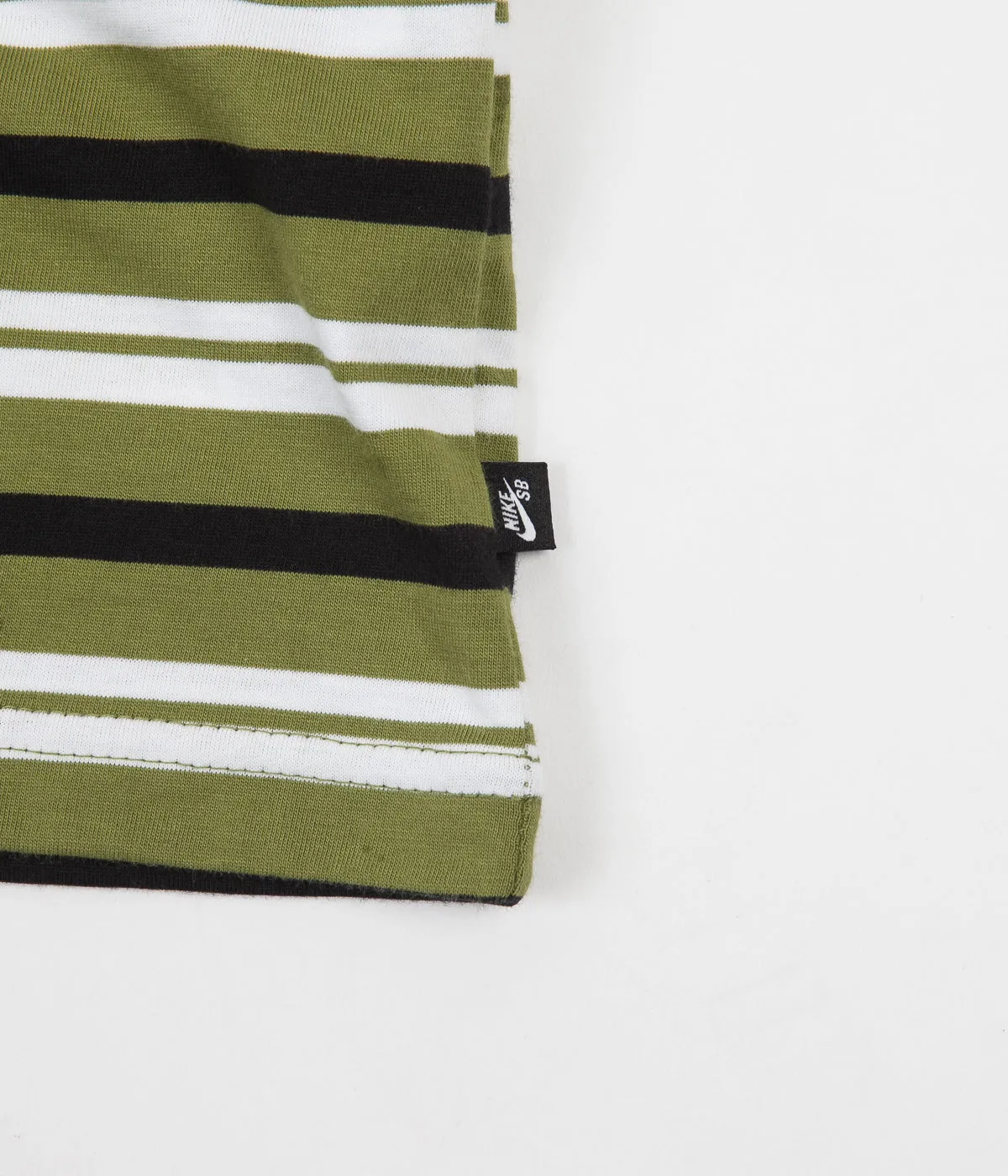 Nike SB YD Stripe T-Shirt - Asparagus