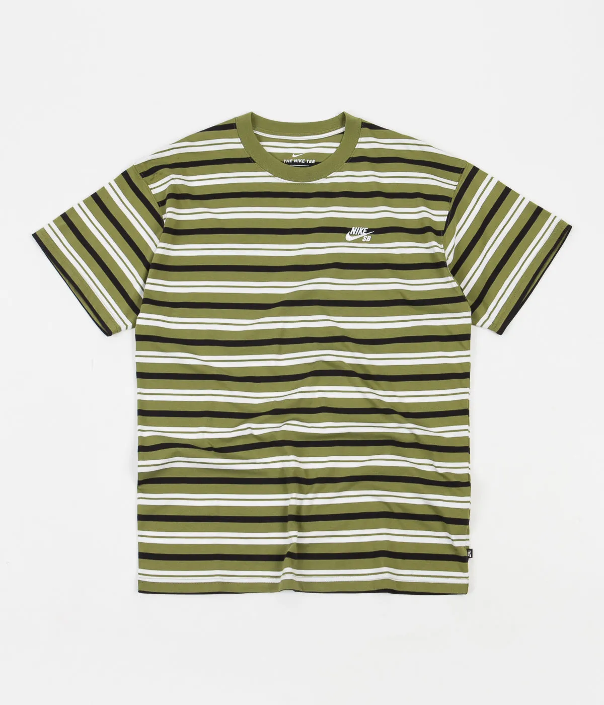 Nike SB YD Stripe T-Shirt - Asparagus