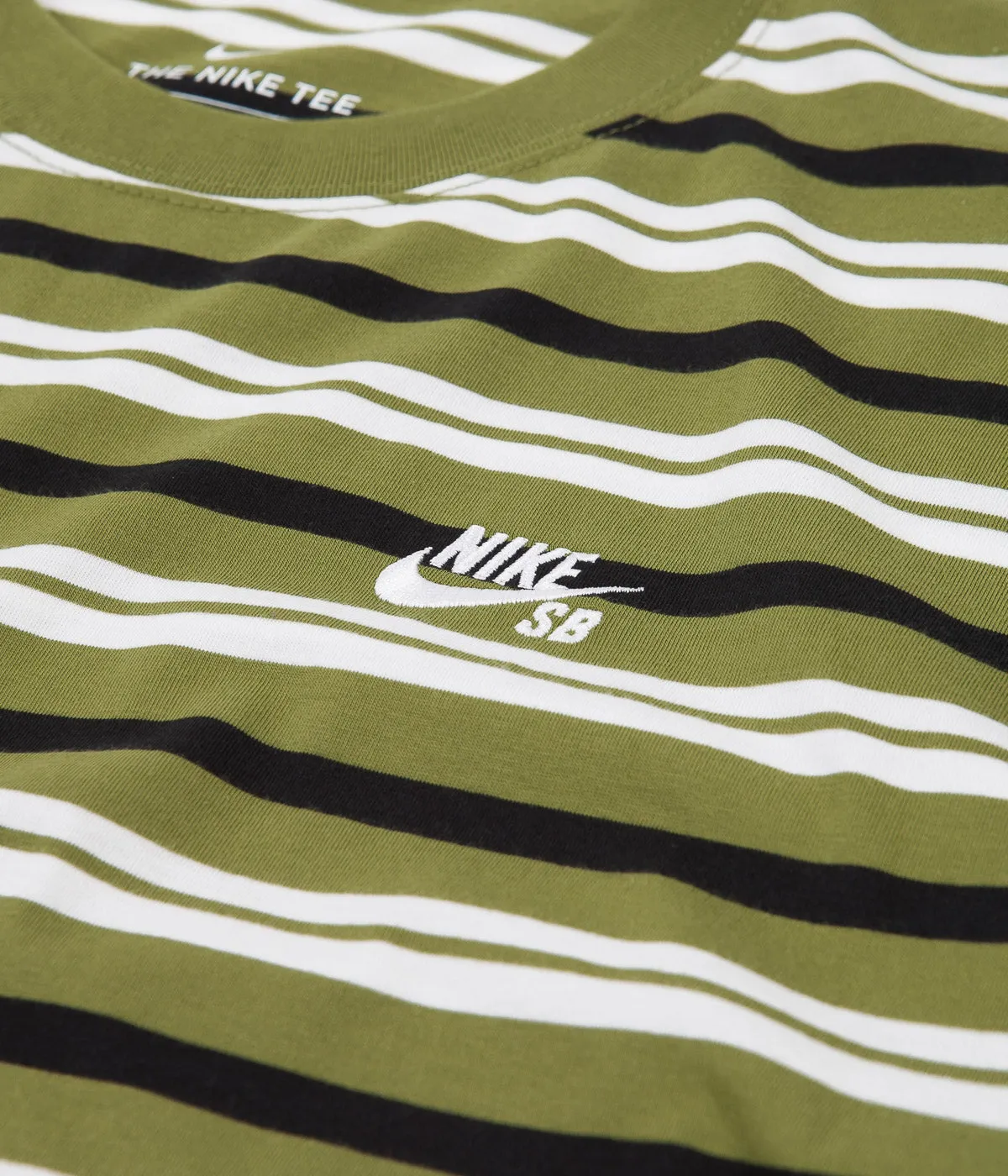 Nike SB YD Stripe T-Shirt - Asparagus