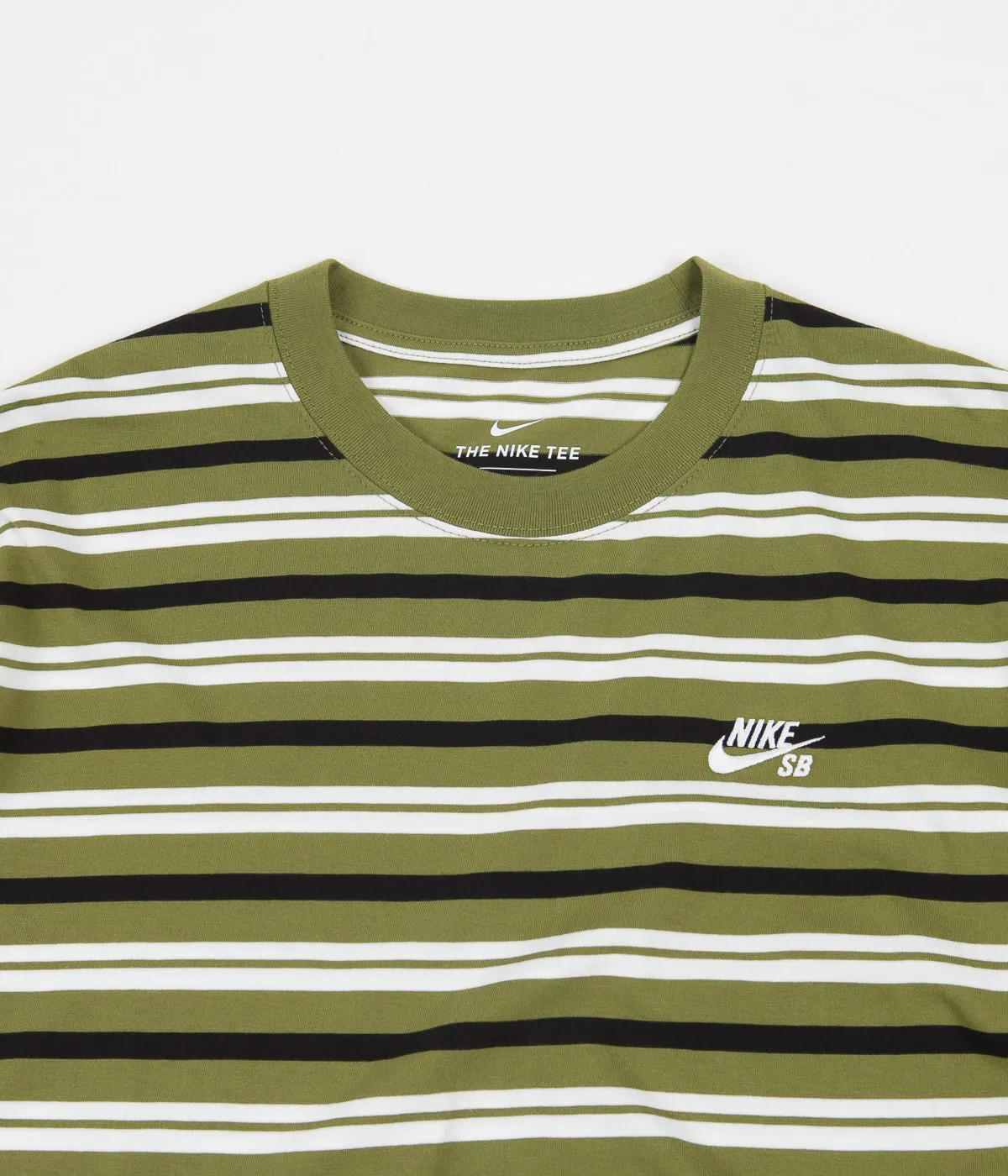 Nike SB YD Stripe T-Shirt - Asparagus