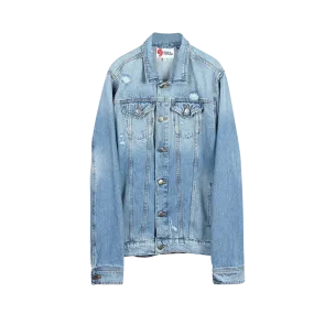 No. 9 Carnaby Distressed Denim Jacket