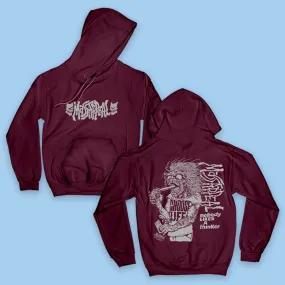 Nobody Likes A Thinker Hoodie (Maroon)