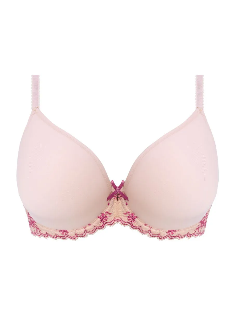 Offbeat Decadence Spacer Bra - Vintage Rose