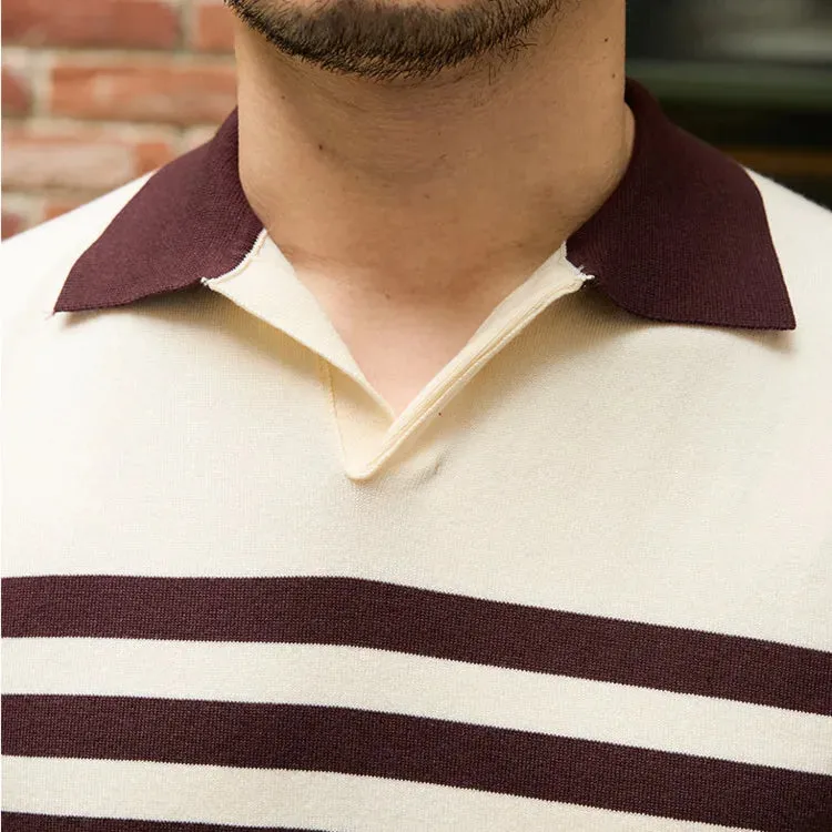 Office polo collar t-shirt