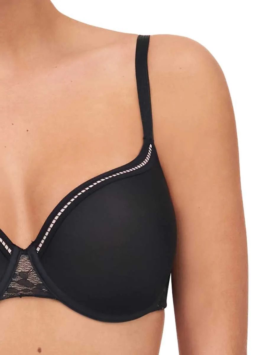 Olivia Covering T-Shirt Bra - Black