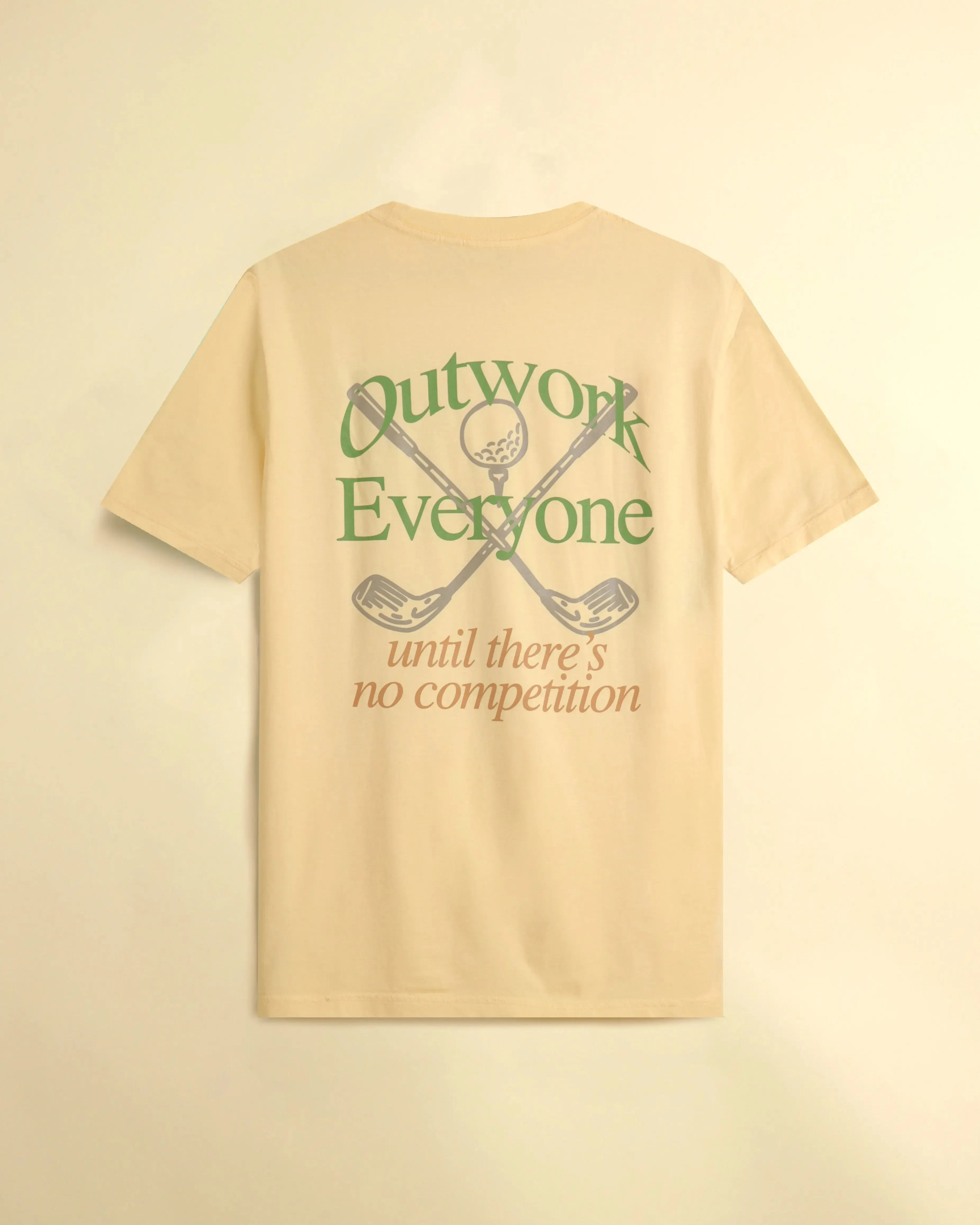 Outwork Everyone Golf - Lemonade T-Shirt