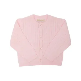 Palm Beach Pink Cambridge Cable Cardigan