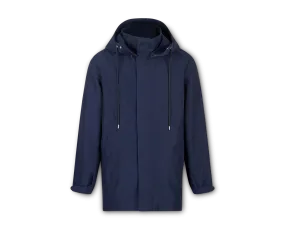 Parka bleue 100% recyclée