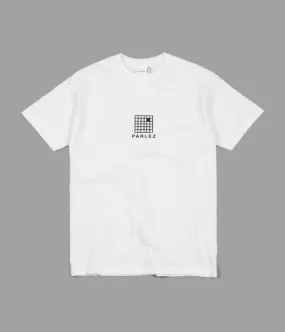 Parlez Grid T-Shirt - White