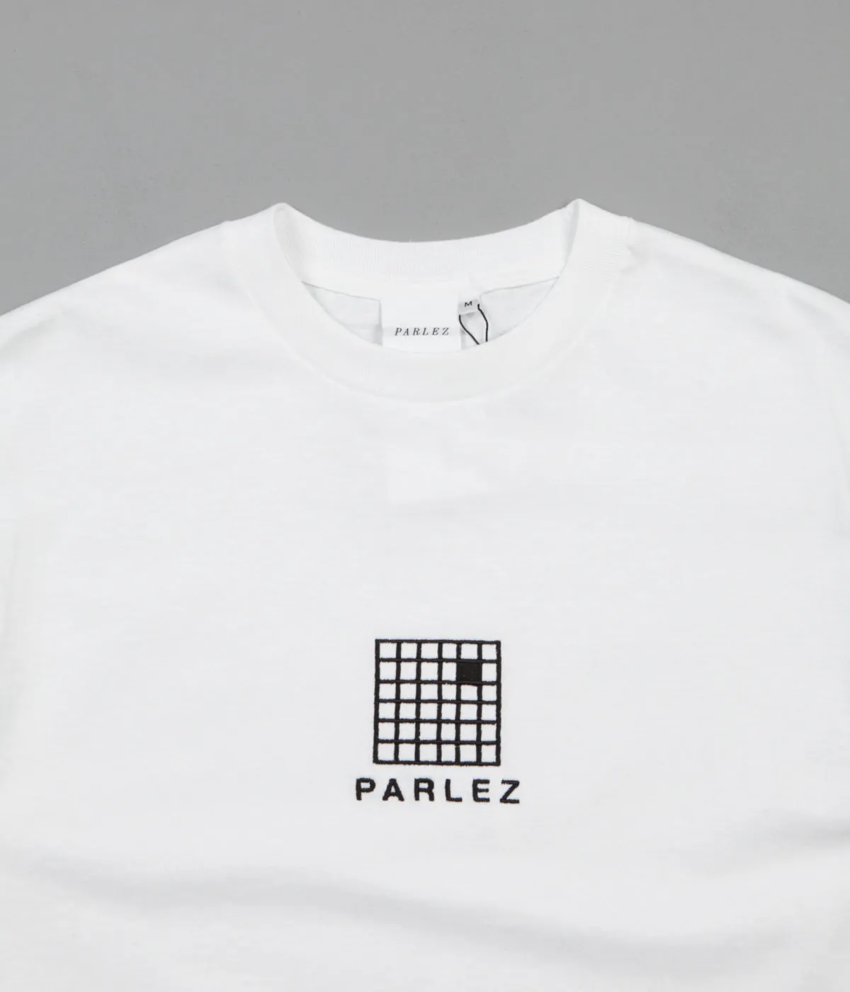 Parlez Grid T-Shirt - White