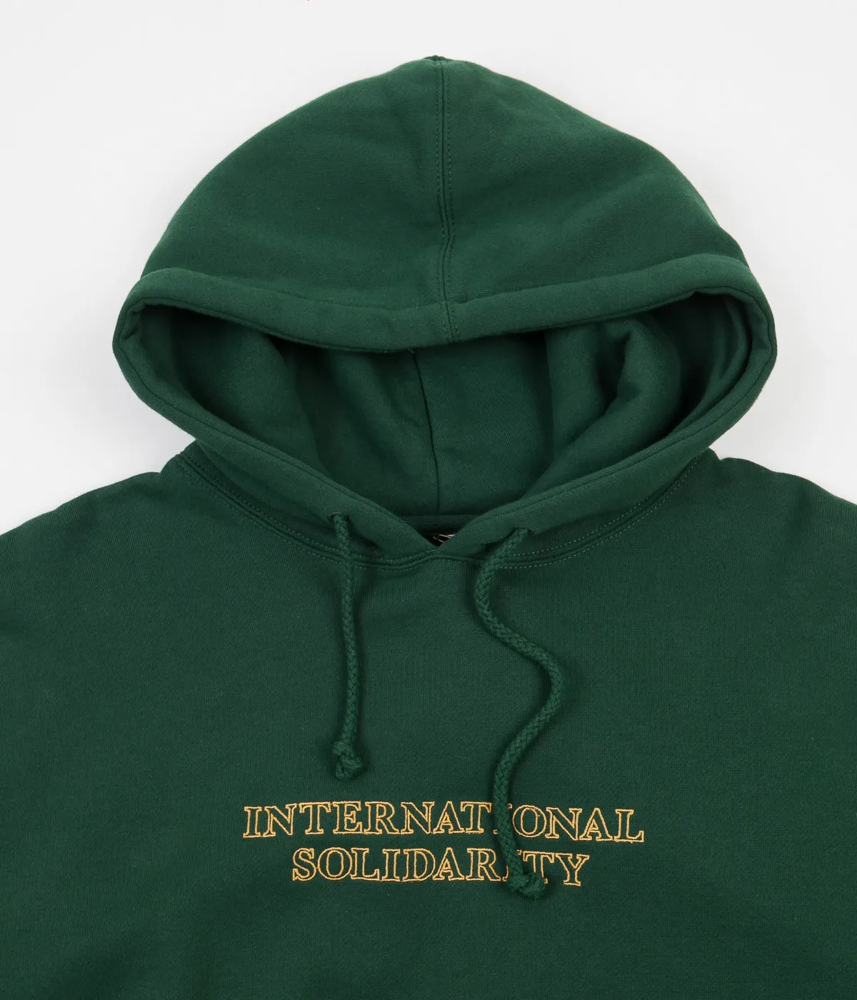 Pass Port Intersolid Hoodie - Dark Green