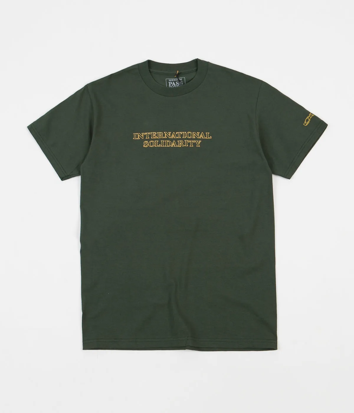 Pass Port Intersolid T-Shirt - Forest Green