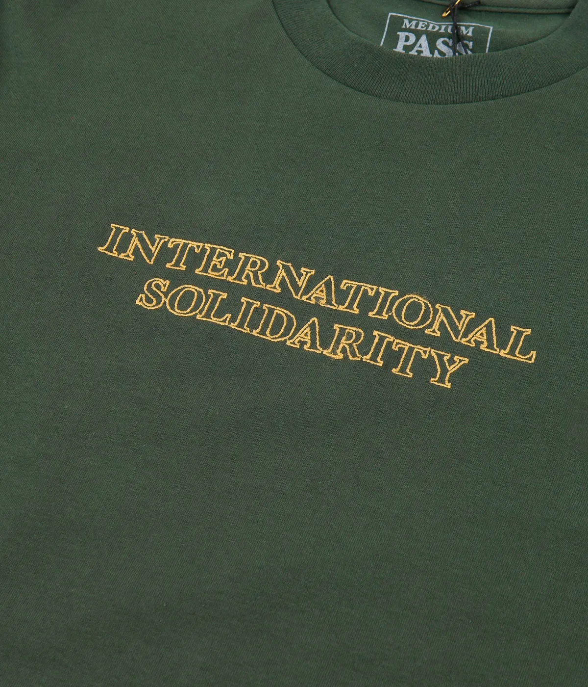 Pass Port Intersolid T-Shirt - Forest Green