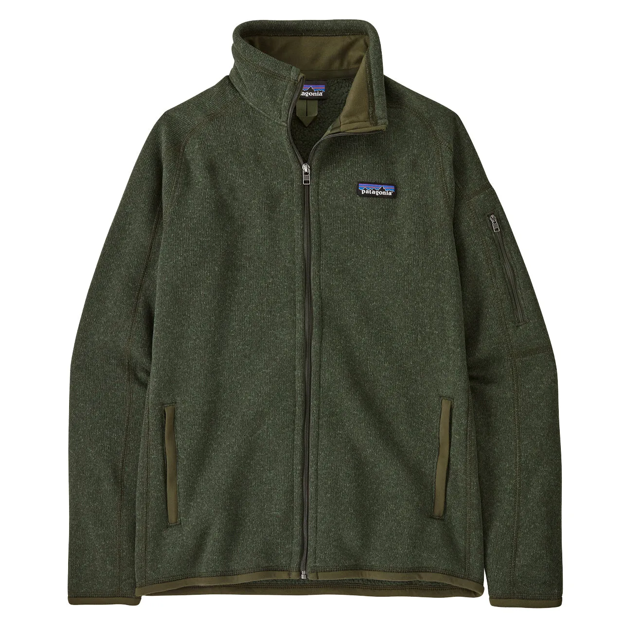 Patagonia Womens Better Sweater Jacket Torrey Pine Green