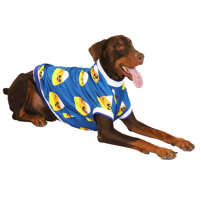 Pawsindia Candyman T-Shirt For Dog, Blue