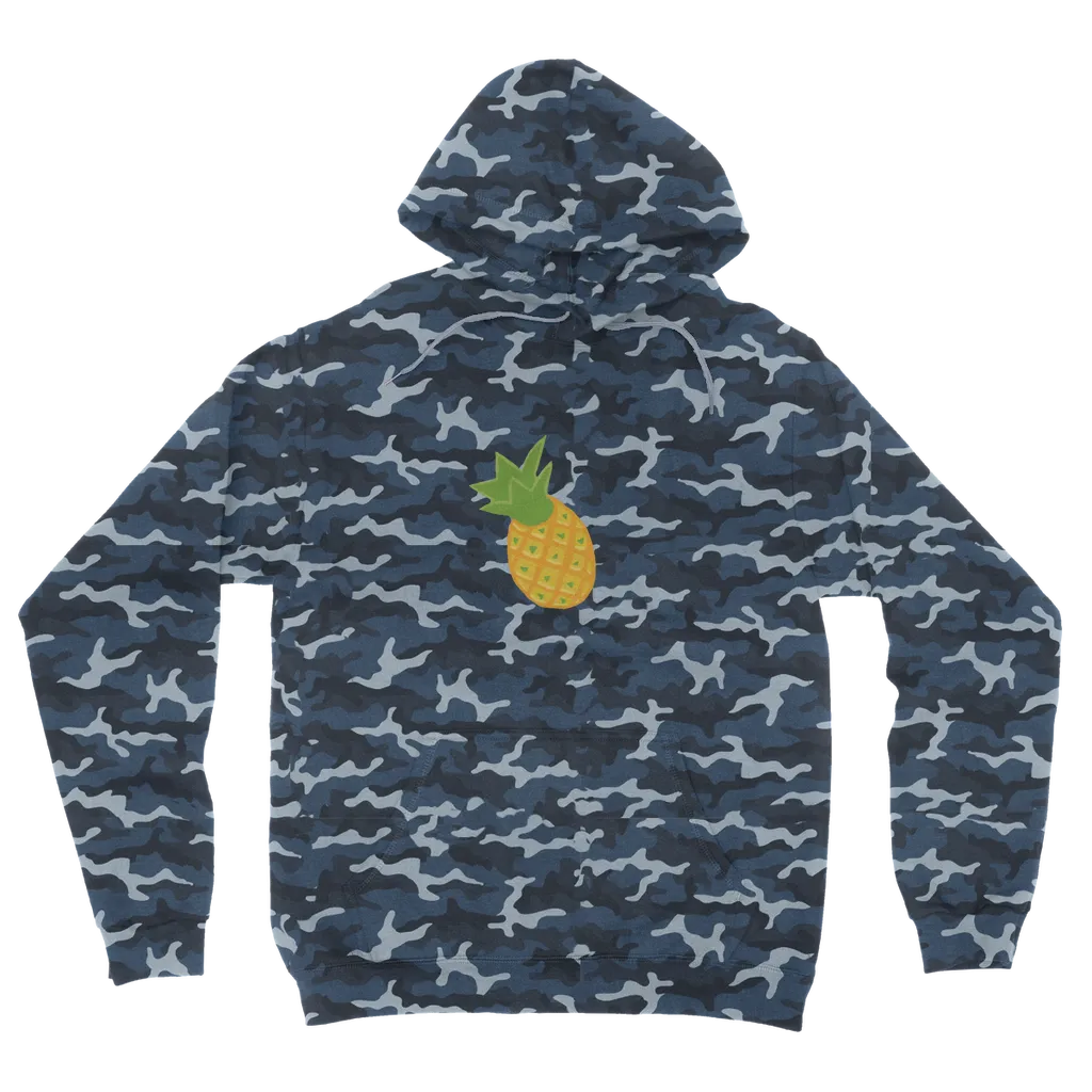 Pineapple Camouflage Adult Hoodie