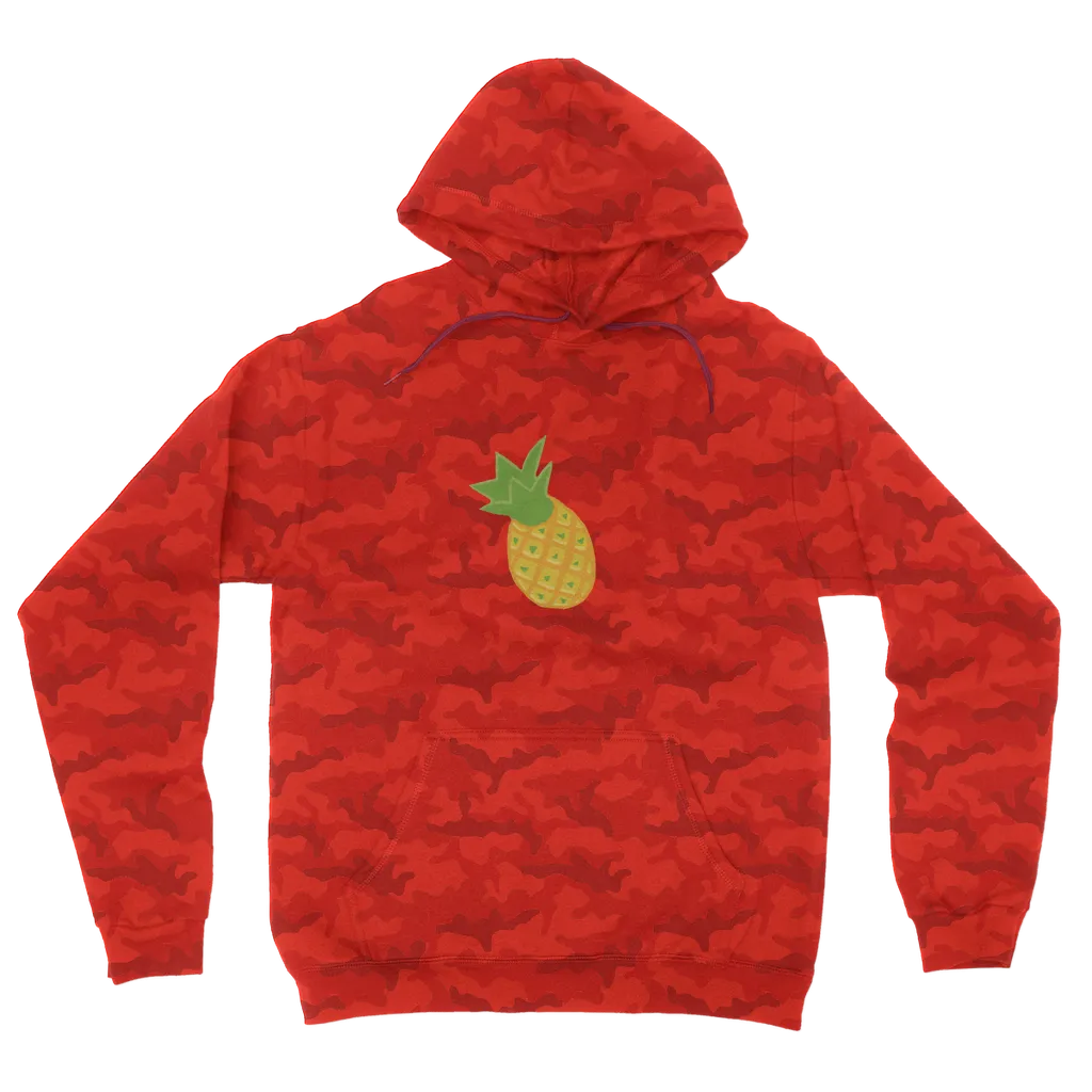 Pineapple Camouflage Adult Hoodie