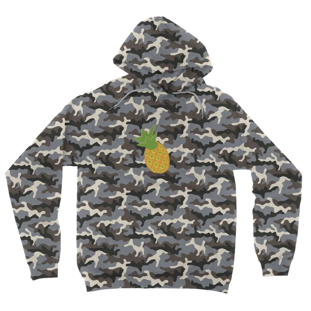 Pineapple Camouflage Adult Hoodie