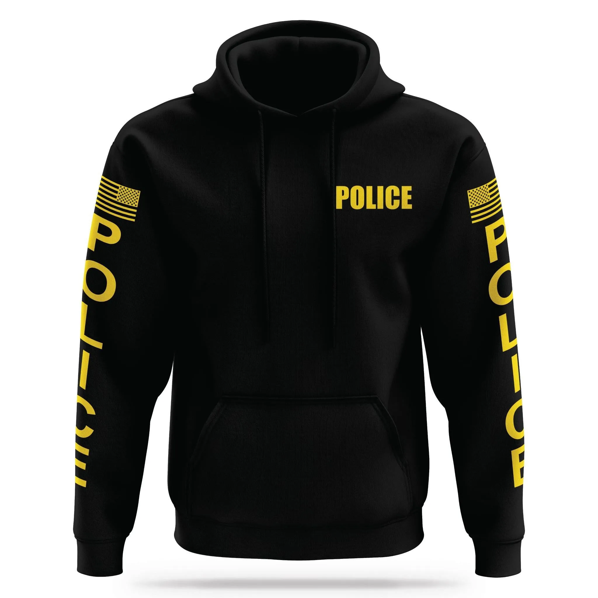 [POLICE] Performance Hoodie 2.0 [BLK/GLD]